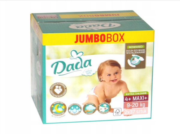 dada plienky extra soft 4+ box