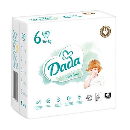 plienky dada pure care 6