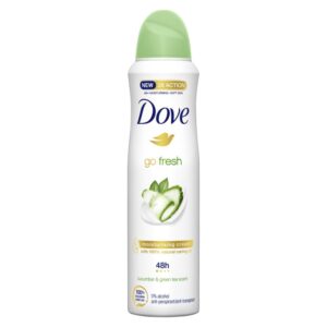 Dove Dámsky antiperspirant v spreji go fresh cucumber & green tea