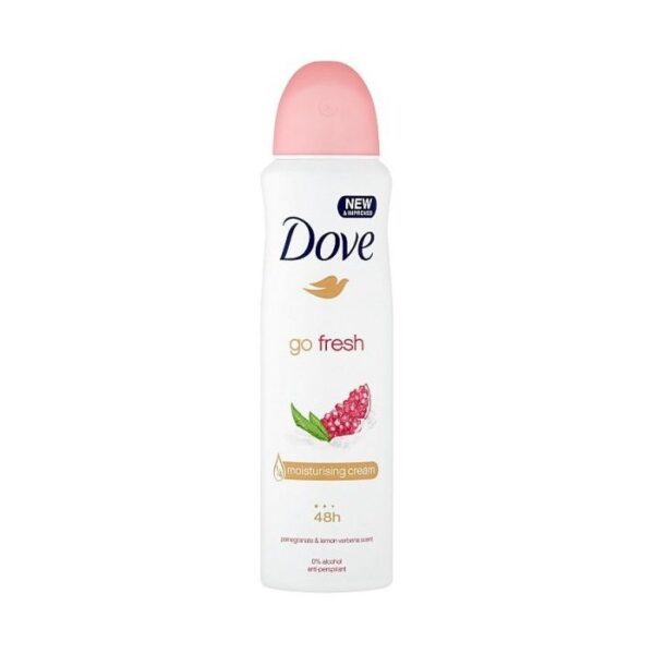 DOVE Go Fresh Revive, anti-perspirant deosprej so sviežou vôňou granátového jablka