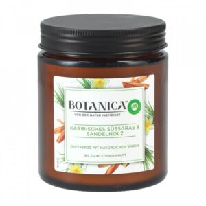 Botanica svíčka - Caribbean Sweet Grass & Sandalwood 205 g