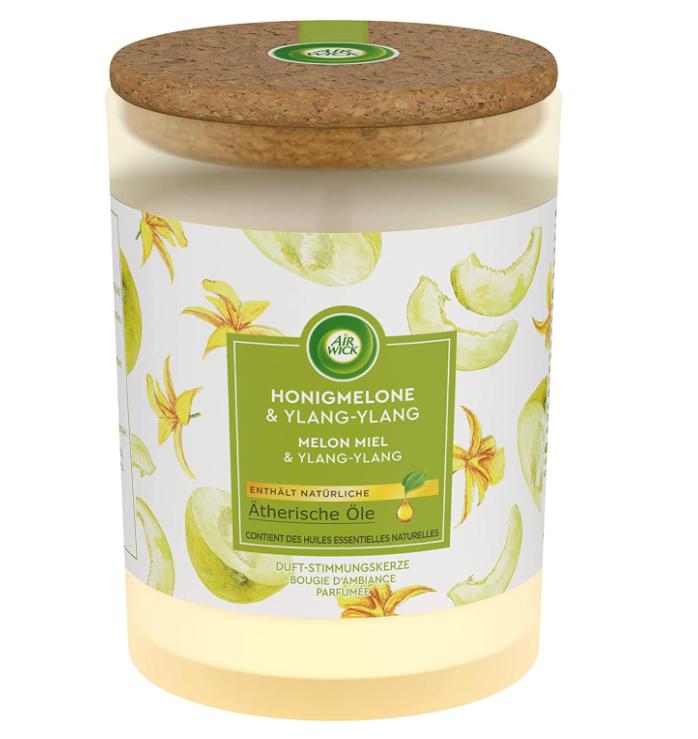 Air Wick sviečka 185g Melon & Ylang Ylang