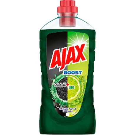 AJAX Boost Charcoal + Lime čistiaci prostriedok na podlahy 1L