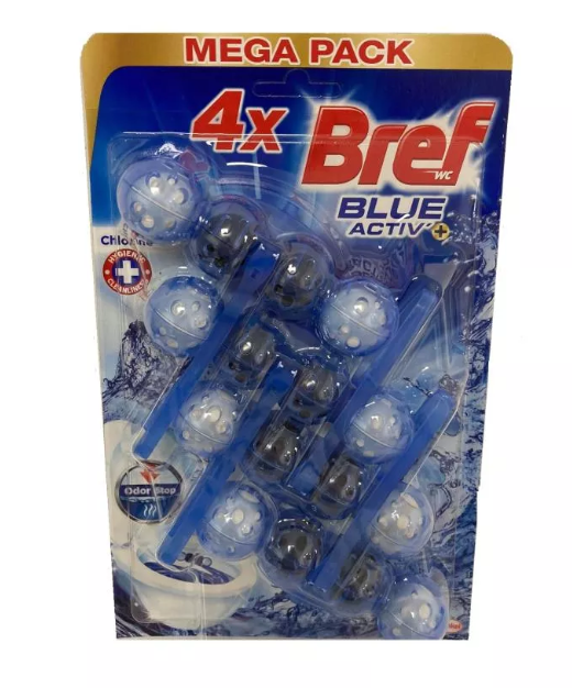 Bref gule 4x50g COLOR ACTIV Chlorine