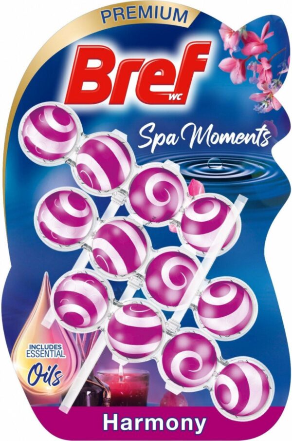 Bref Spa Moments Harmony WC záveska 3 x 50 g
